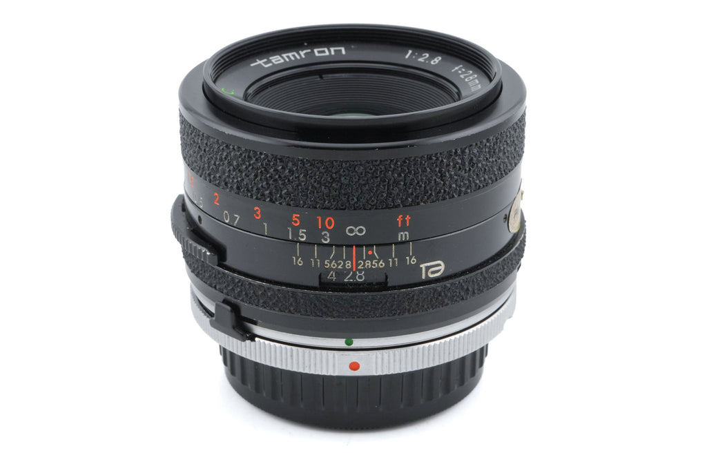 Tamron 28mm f2.8 BBAR Multi C. + Adaptall - Pentax K.M. Adapter