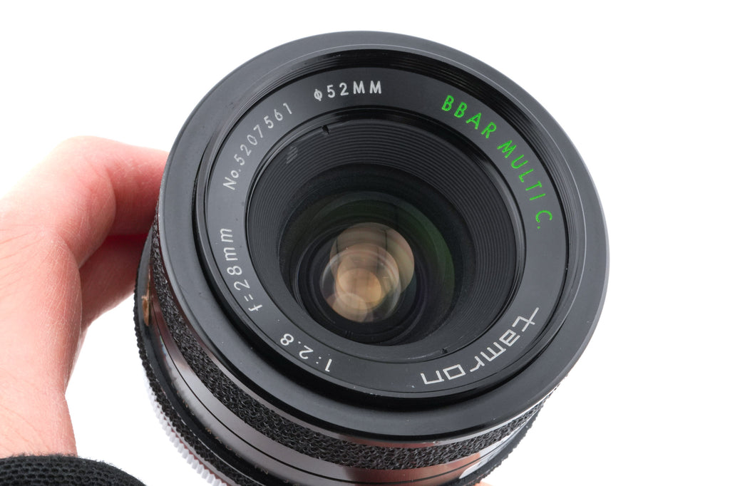 Tamron 28mm f2.8 BBAR Multi C. + Adaptall - Pentax K.M. Adapter