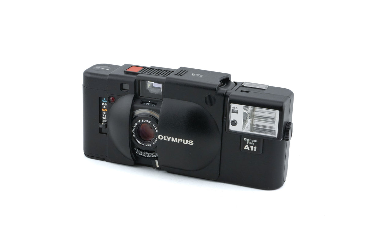 Olympus XA + A11 Electronic Flash