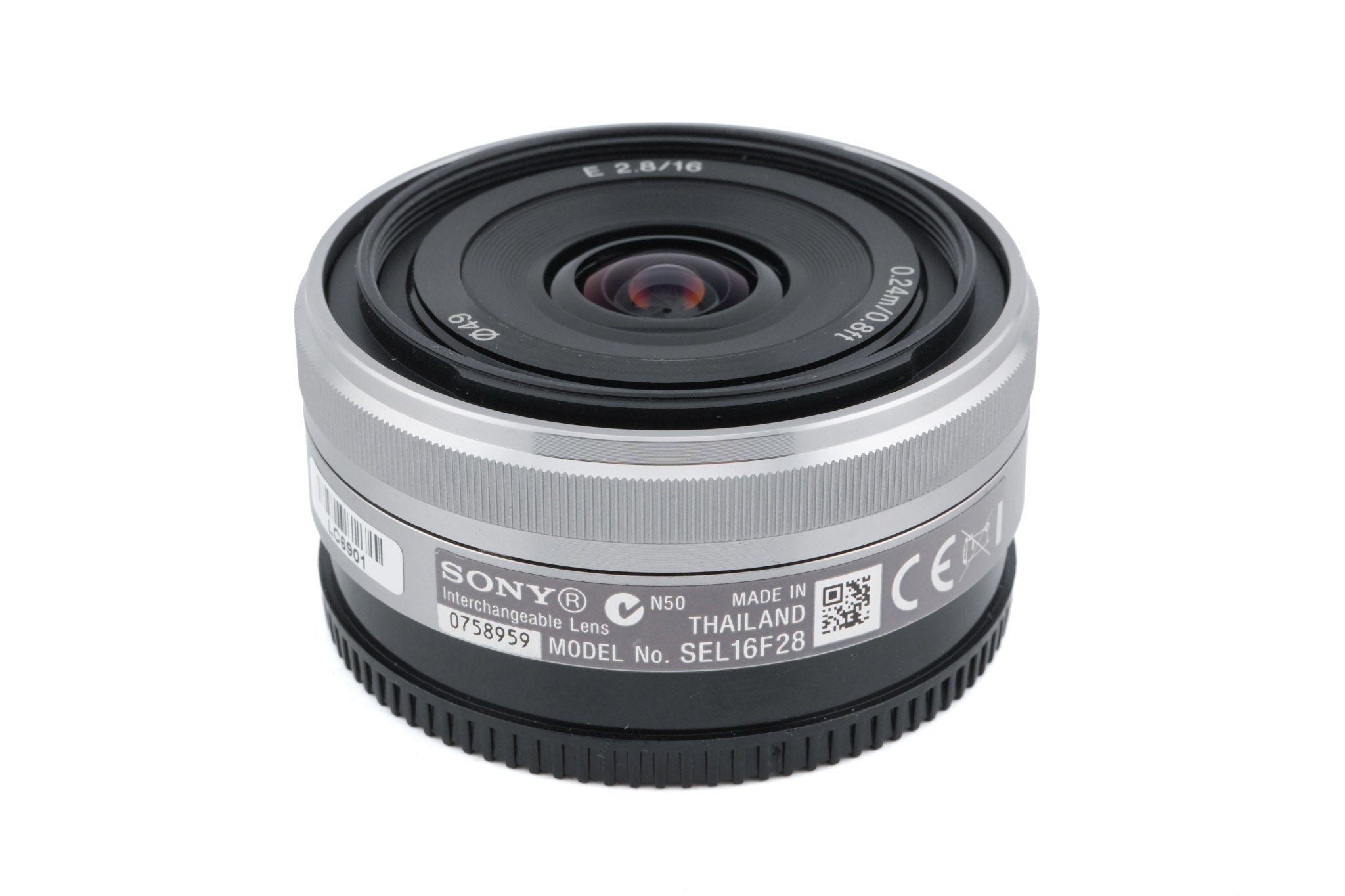 Sony 16mm f2.8 (SEL16F28)