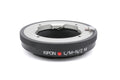 Kipon Macro Focusing Leica M - Nikon Z (L/M-N/Z) Adapter