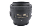 Nikon 35mm f1.8 AF-S Nikkor G