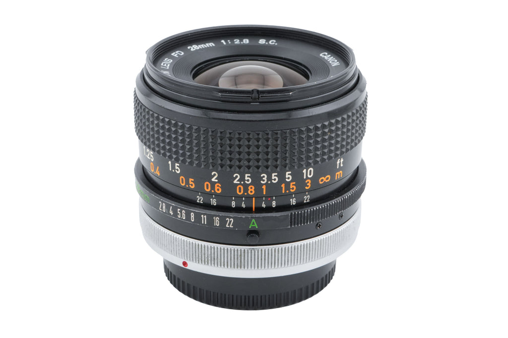 Canon 28mm f2.8 S.C.