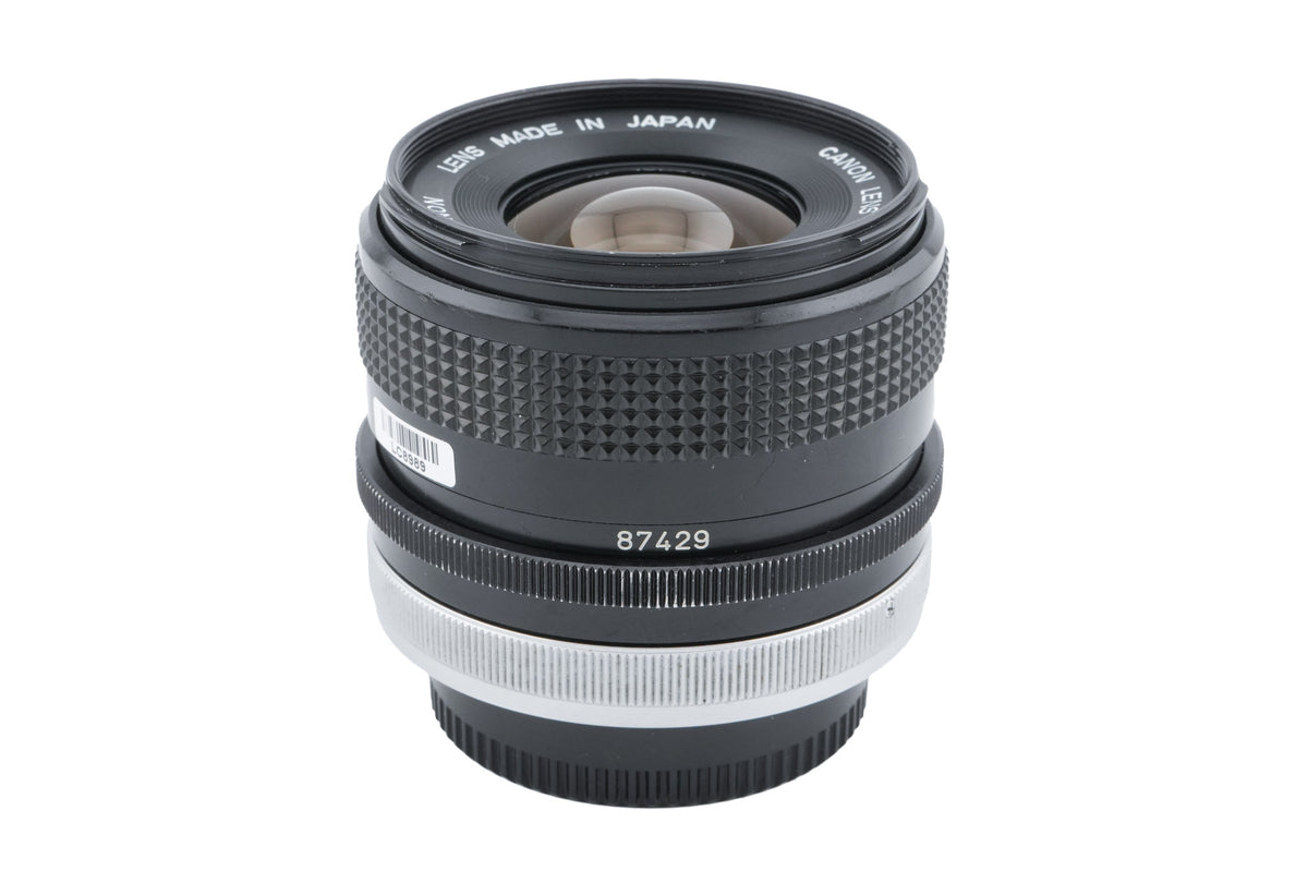 Canon 28mm f2.8 S.C.