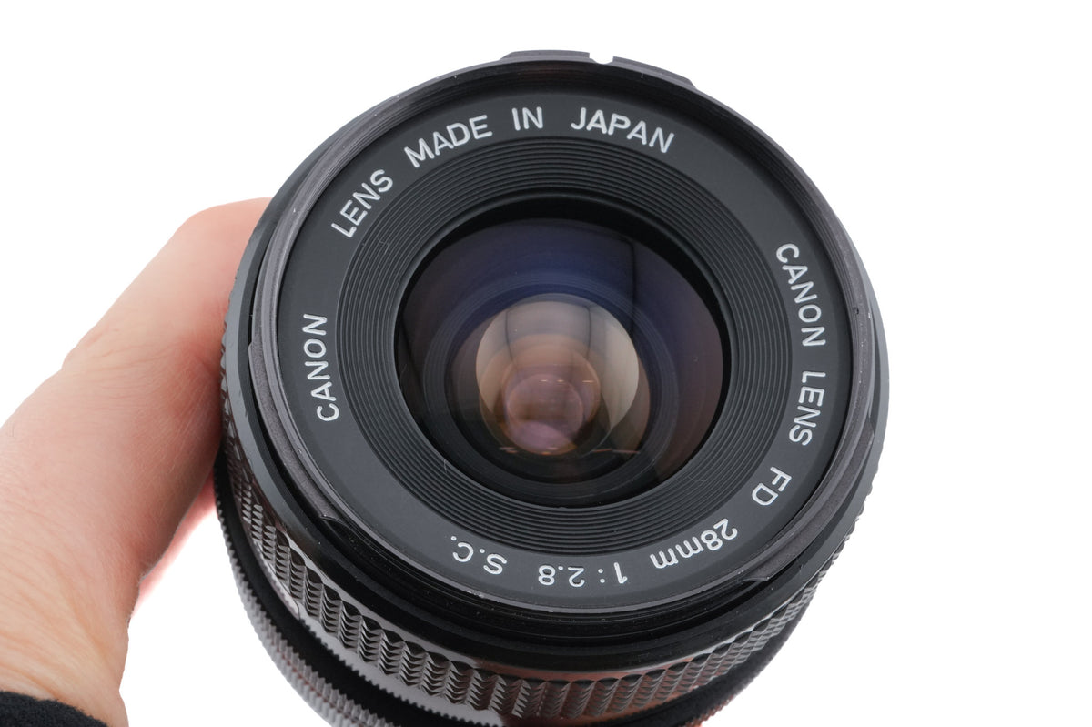 Canon 28mm f2.8 S.C.