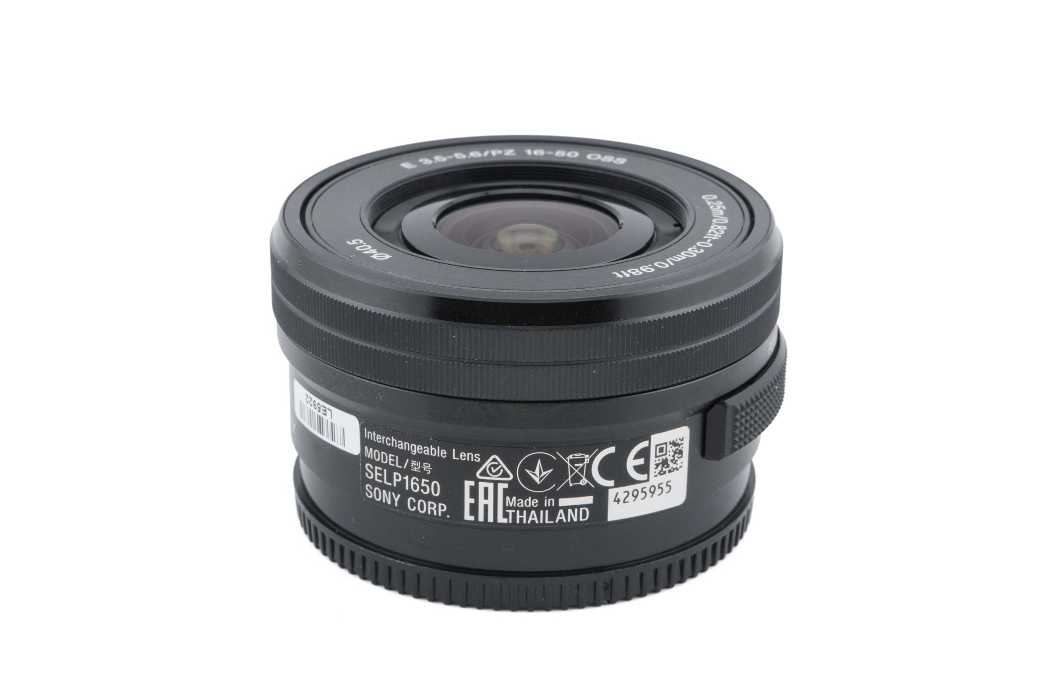 Sony 16-50mm f3.5-5.6 PZ OSS (SELP1650)