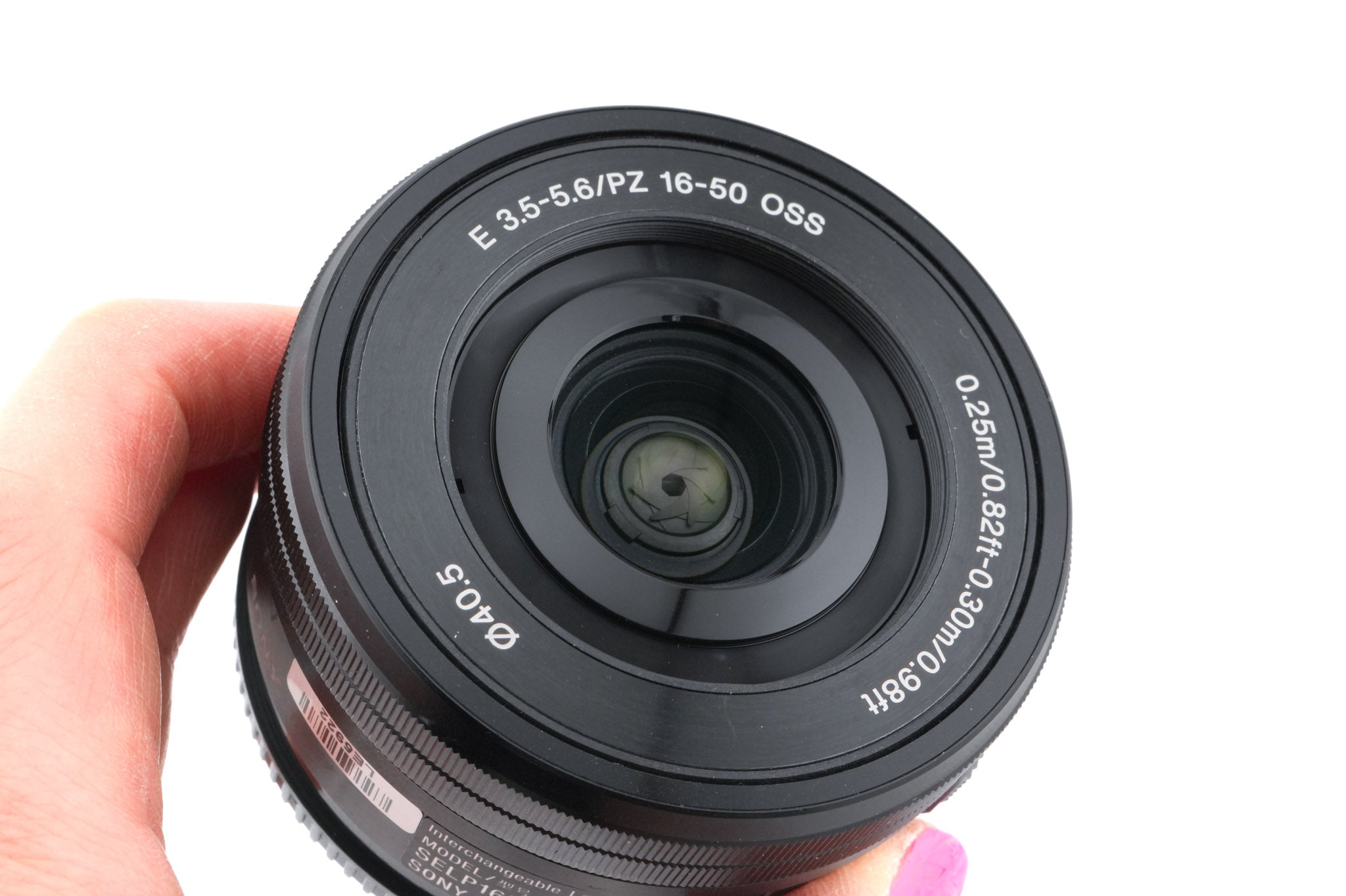Sony 16-50mm f3.5-5.6 PZ OSS (SELP1650)