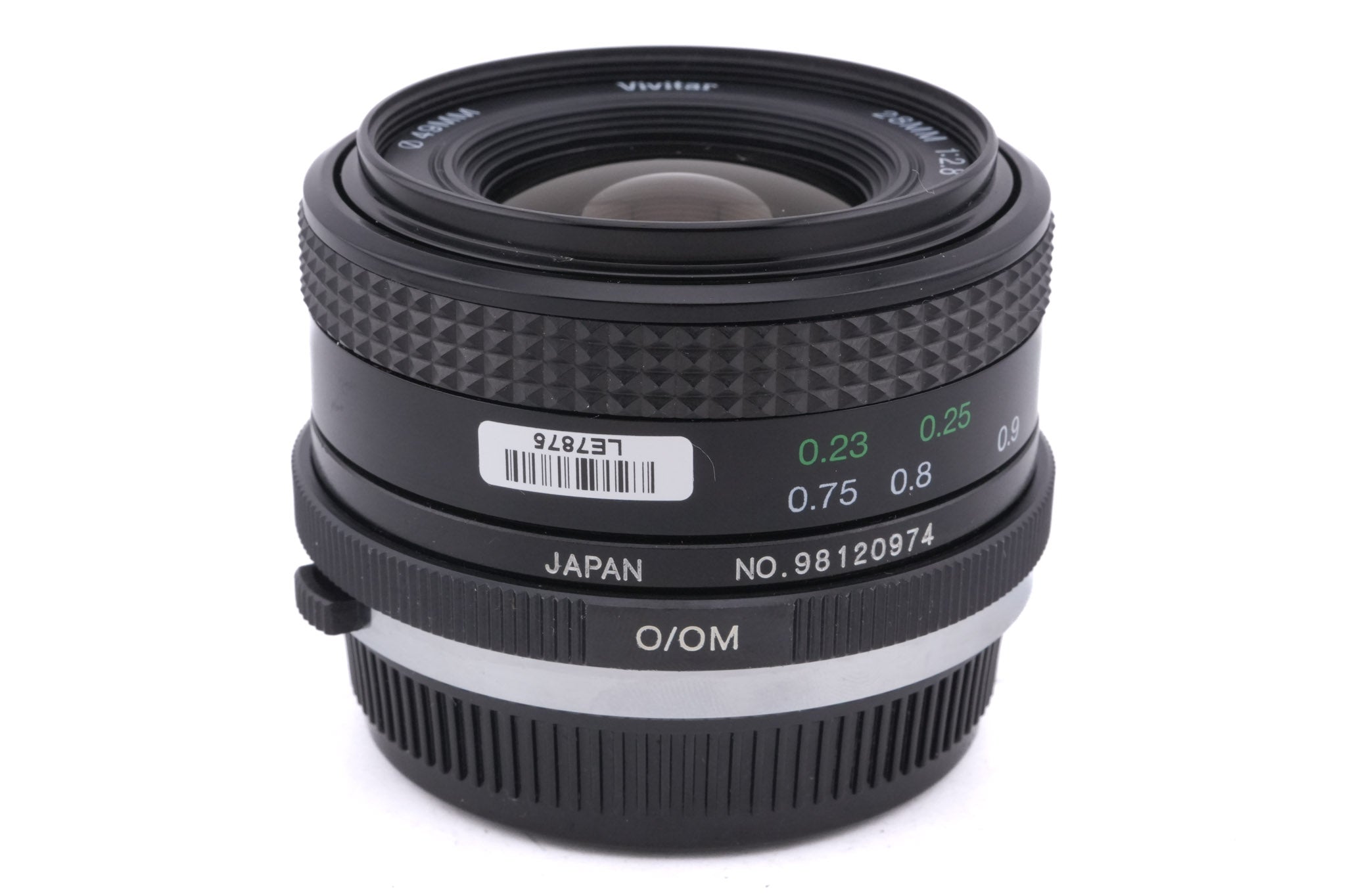Vivitar 28mm f2.8 MC Wide Angle