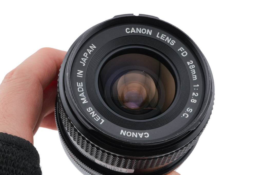 Canon 28mm f2.8 S.C.
