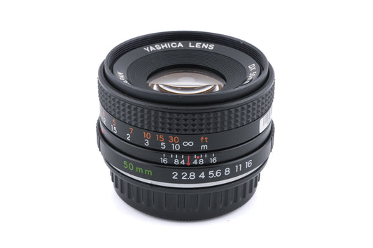 Yashica 50mm f2 DX - Lens