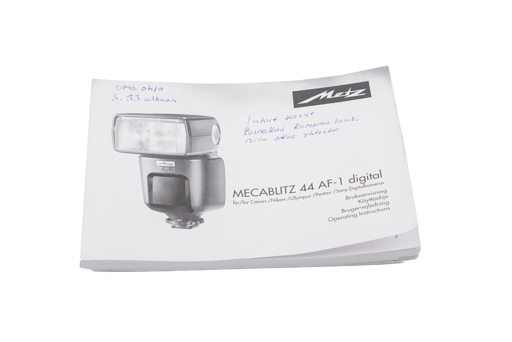 Metz 44 AF-1 Digital Flash
