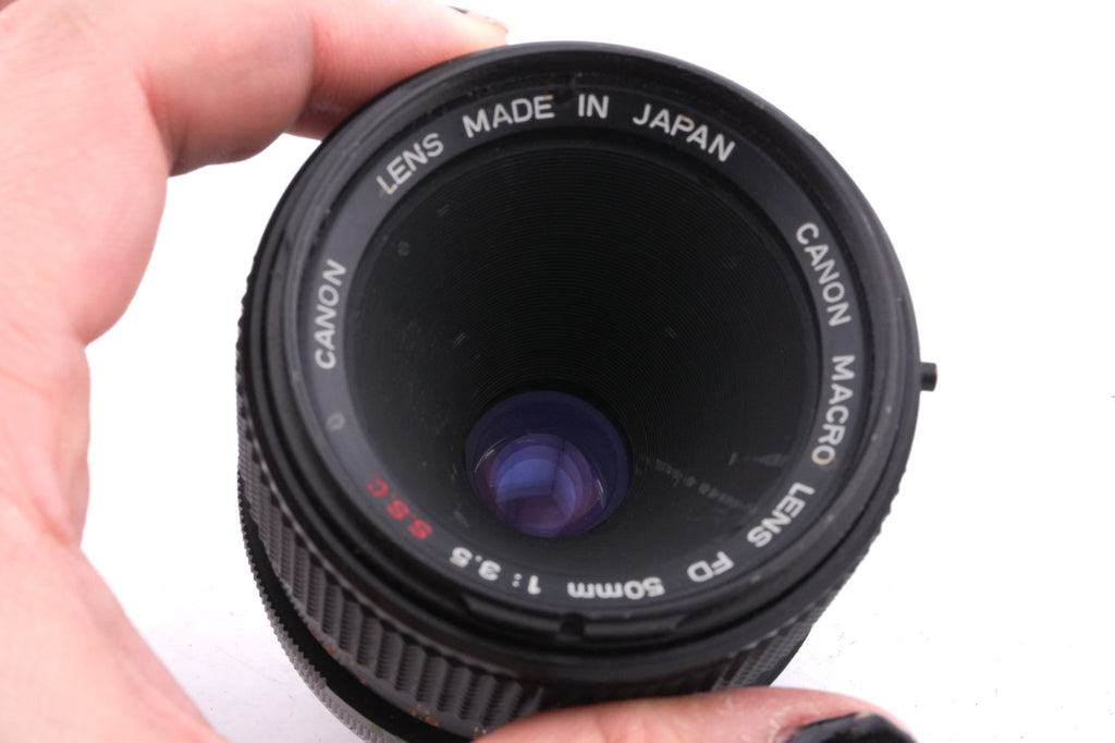 Canon 50mm f3.5 Macro S.S.C.