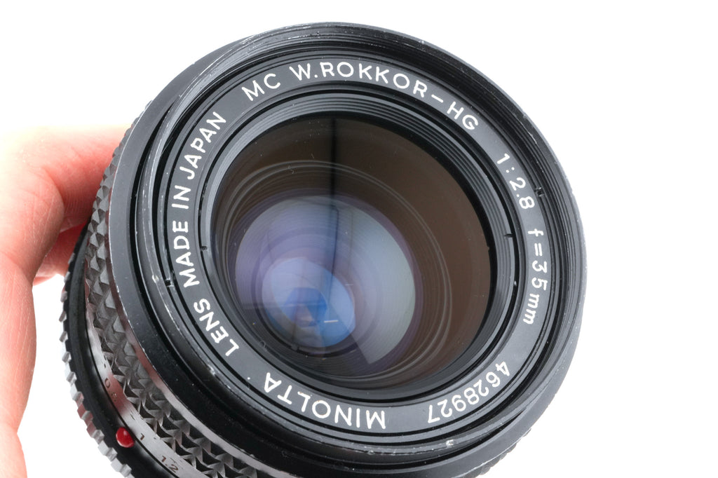 Minolta 35mm f2.8 MC W.Rokkor-HG