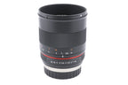 Samyang 85mm f1.8 ED UMC CS