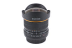 Samyang 8mm f3.5 Fish-Eye CS