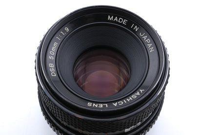 Yashica 50mm f1.9 DSB