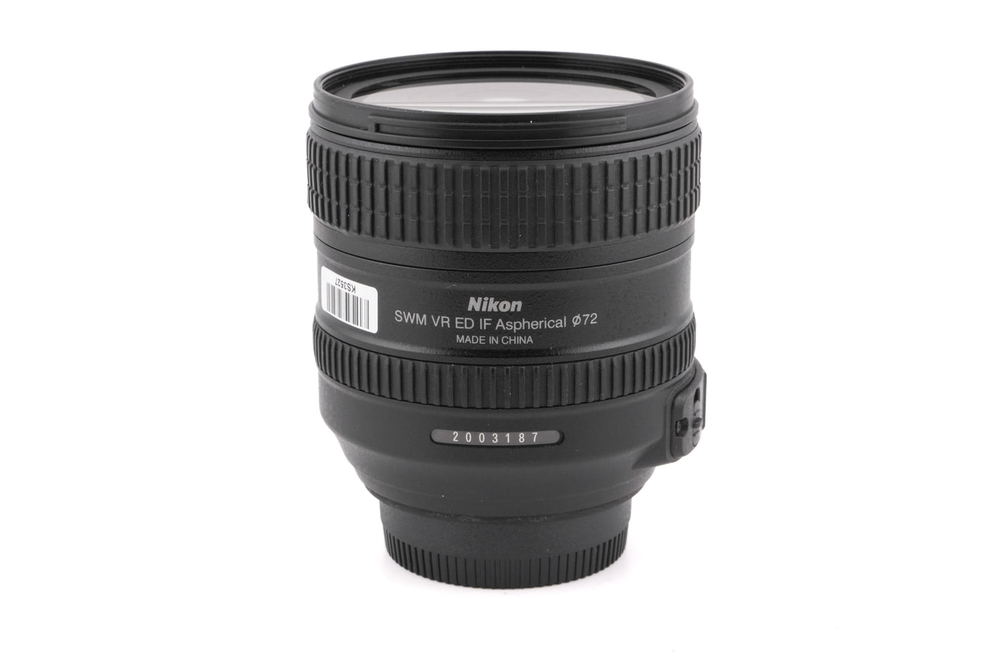 Nikon 24-85mm f3.5-4.5 AF-S Nikkor G ED VR