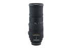 Sigma 150-500mm f5-6.3 APO DG HSM