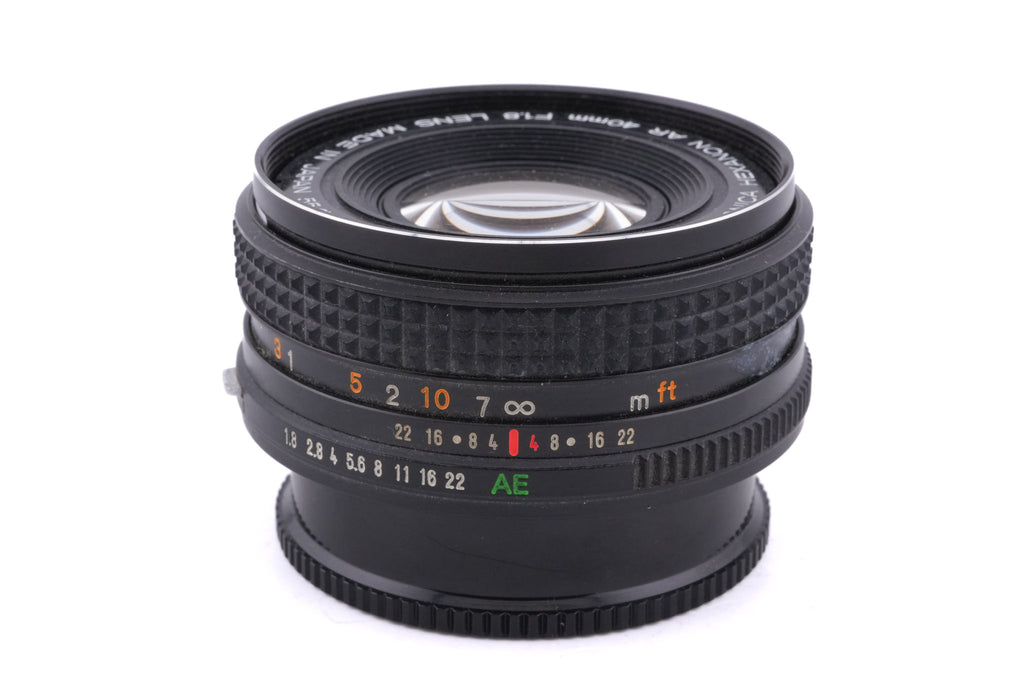 Konica 40mm f1.8 Hexanon AR