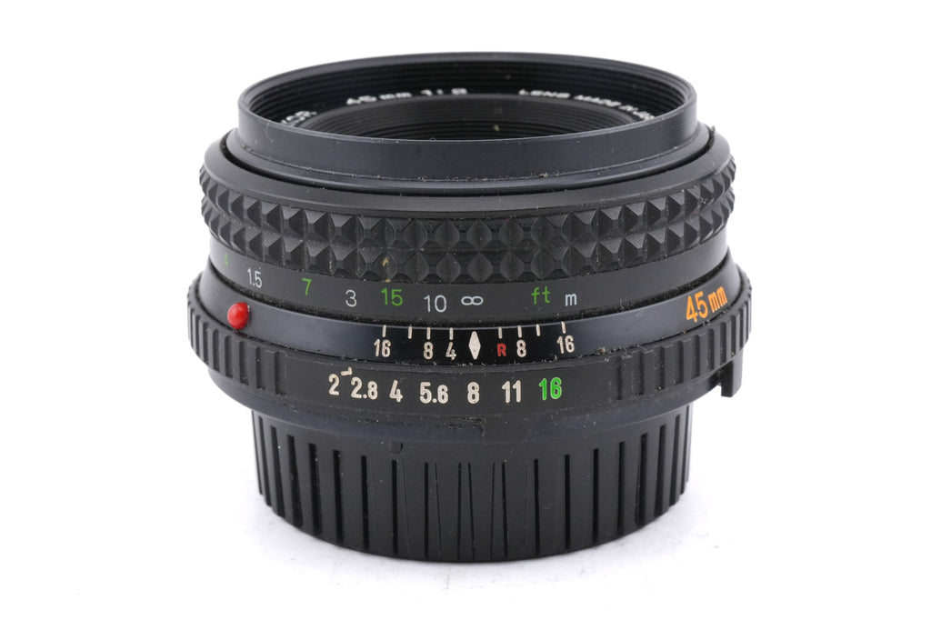 Minolta 45mm f2 MD Rokkor