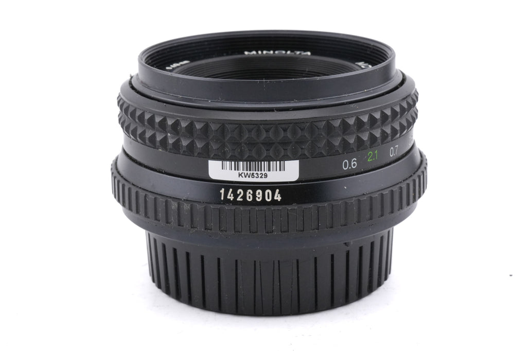 Minolta 45mm f2 MD Rokkor