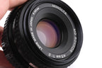 Minolta 45mm f2 MD Rokkor