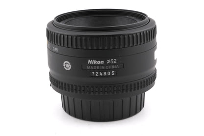 Nikon 50mm f1.8 AF Nikkor D