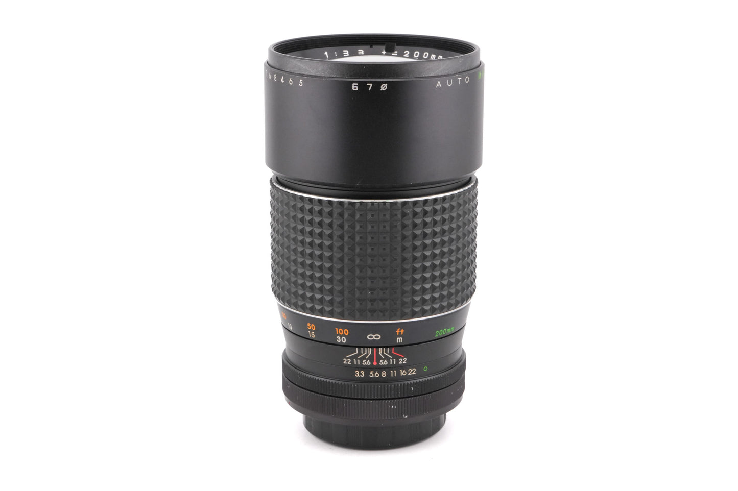 Makinon 200mm f3.3 Auto Multi-Coated