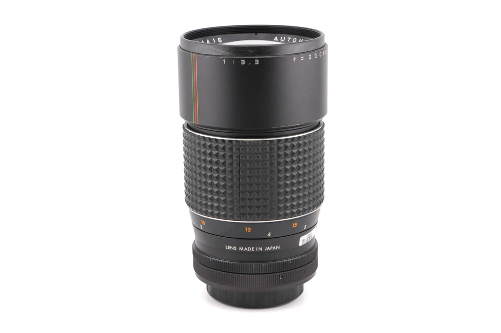 Makinon 200mm f3.3 Auto Multi-Coated
