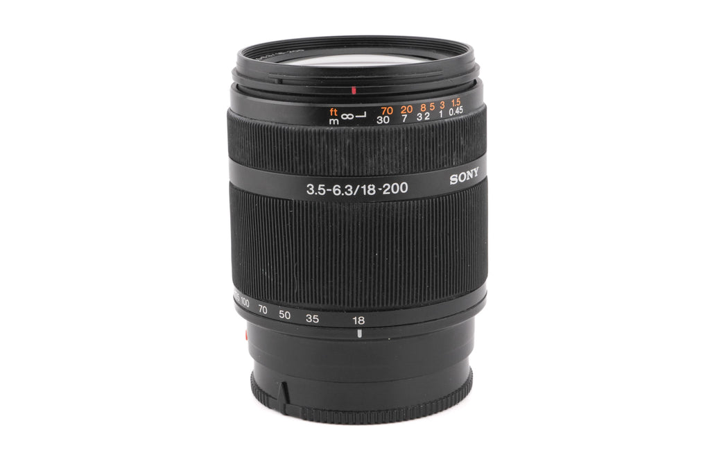 Sony 18-200mm f3.5-6.3 DT (SAL18200)