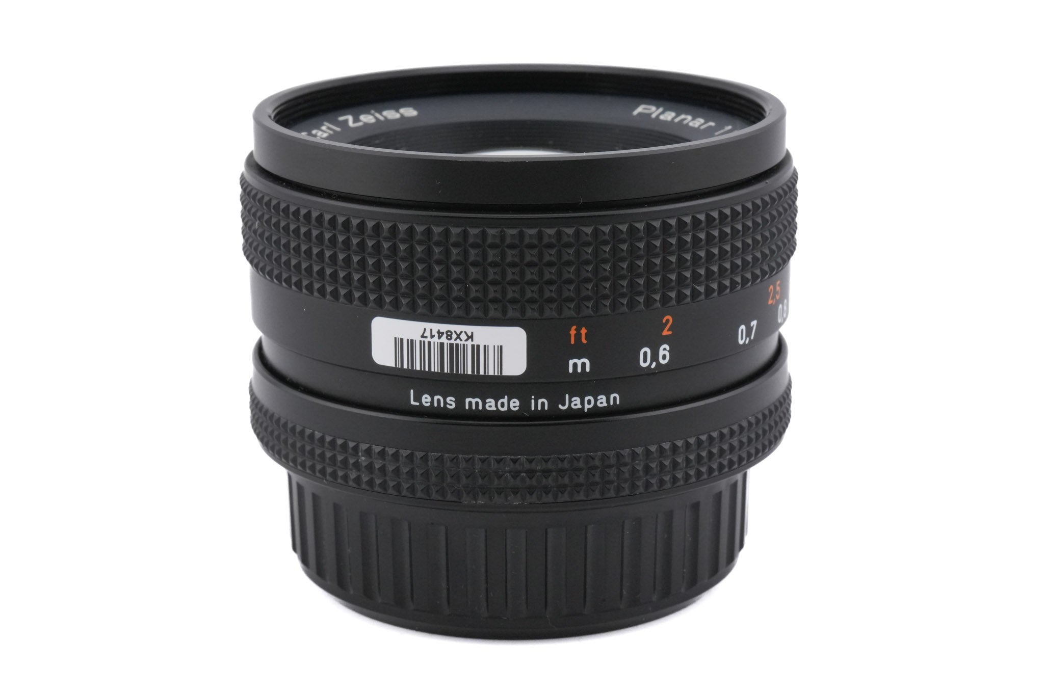 Carl Zeiss 50mm f1.7 Planar T* (AE) – Kamerastore