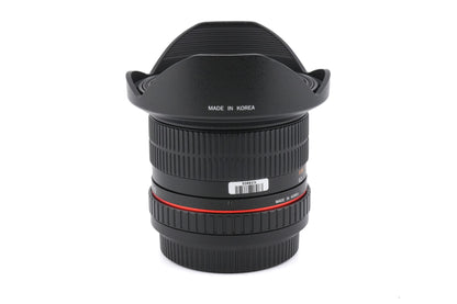 Samyang 12mm f2.8 ED AS NCS Fish-Eye
