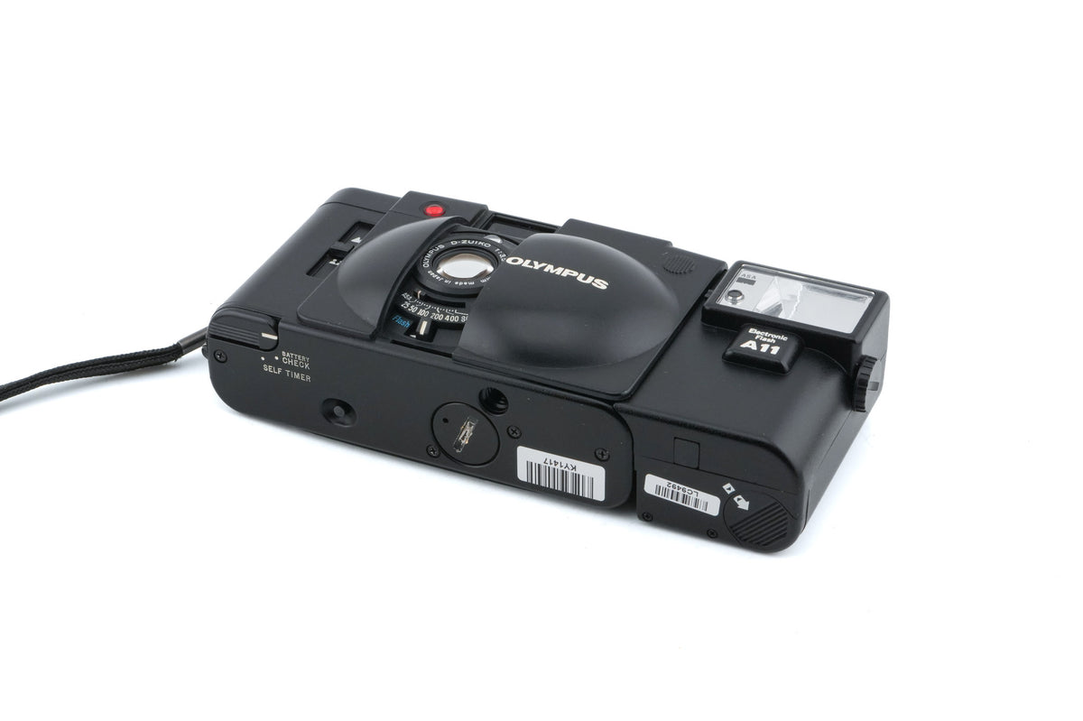 Olympus XA2 (Black) + A11 Electronic Flash