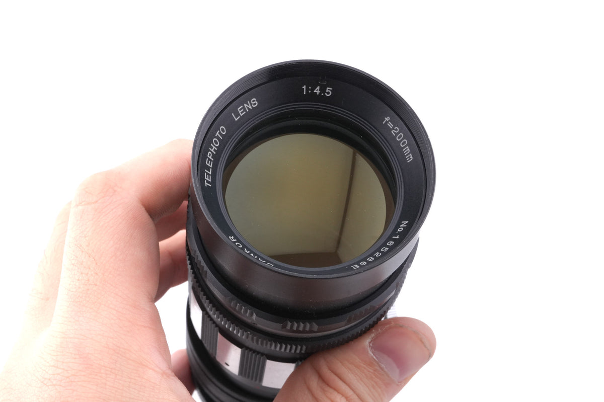 Sankor 200mm f4.5 Telephoto