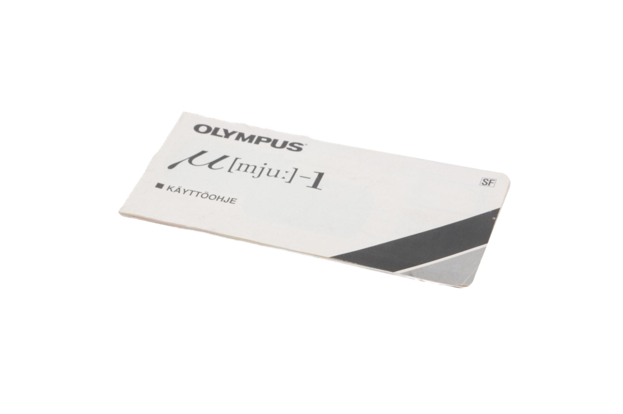 Olympus Mju-1 Instructions
