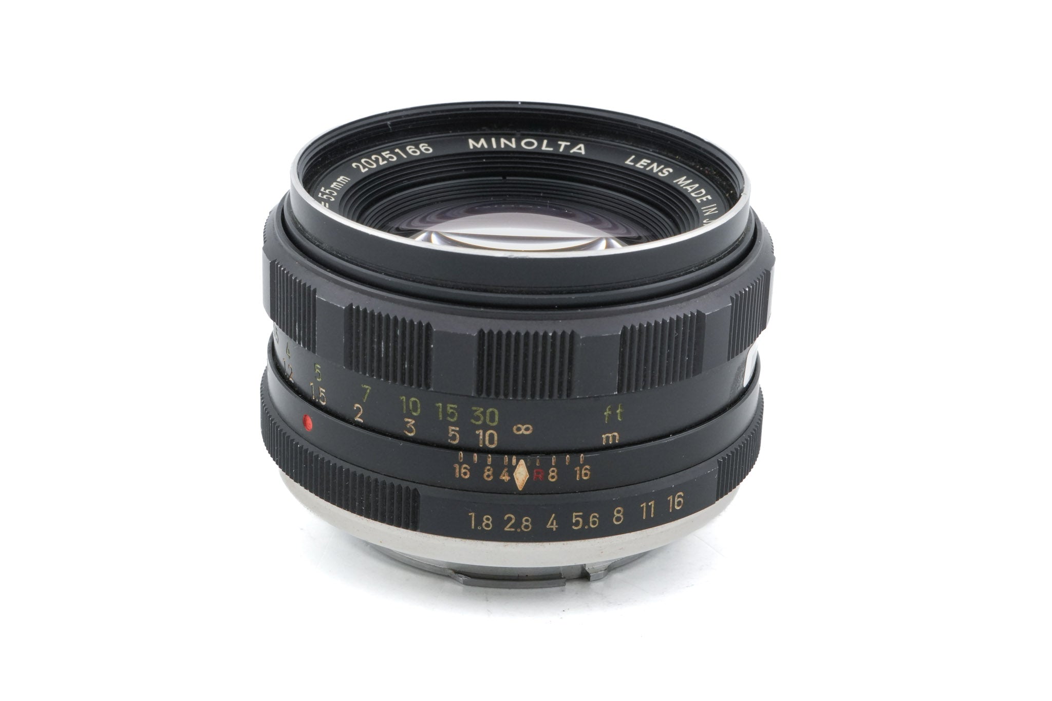 Minolta 55mm f1.8 Auto Rokkor-PF
