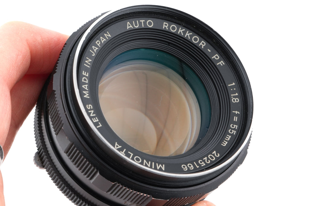 Minolta 55mm f1.8 Auto Rokkor-PF