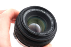 Olympus 50mm f1.8 Zuiko MC Auto-S