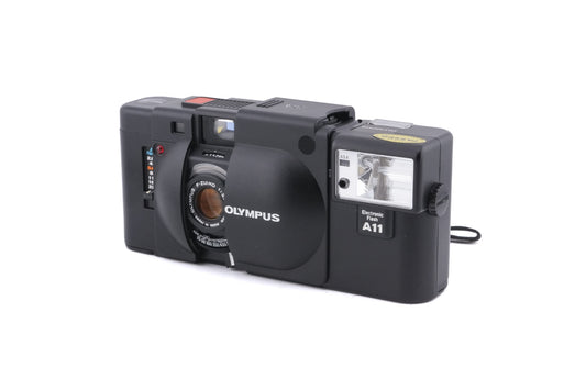 Olympus XA + A11 Electronic Flash