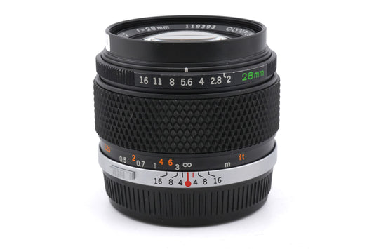 Olympus 28mm f2 Zuiko Auto-W MC