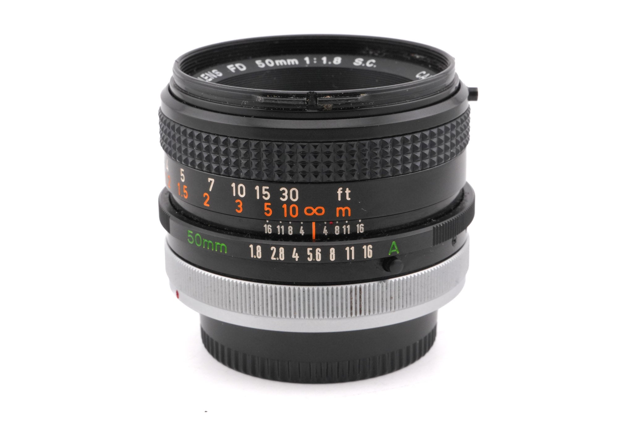 Canon 50mm f1.8 S.C.