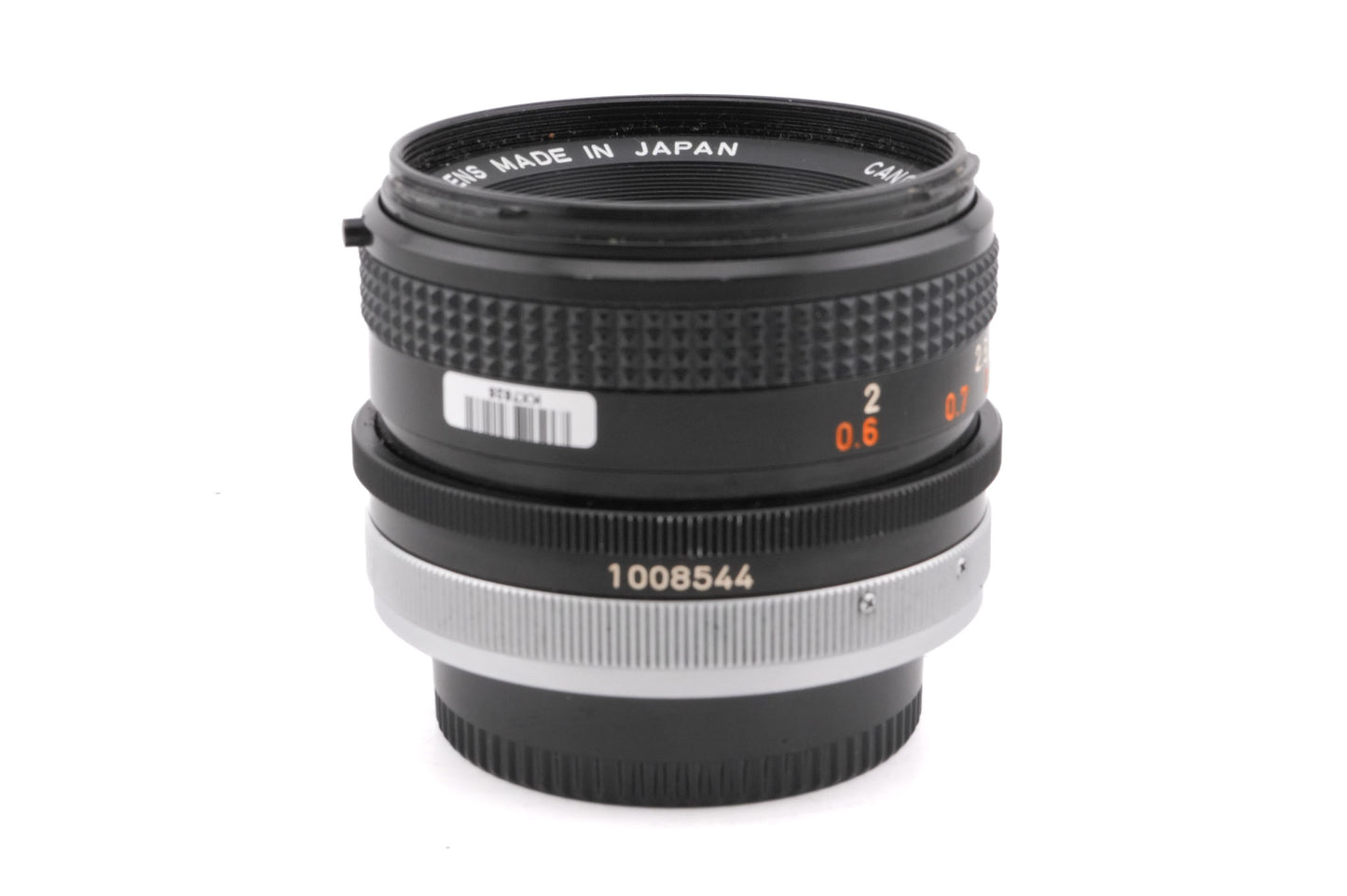 Canon 50mm f1.8 S.C.