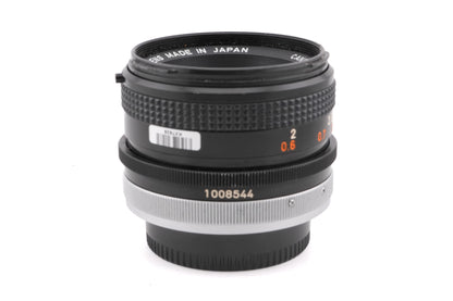 Canon 50mm f1.8 S.C.