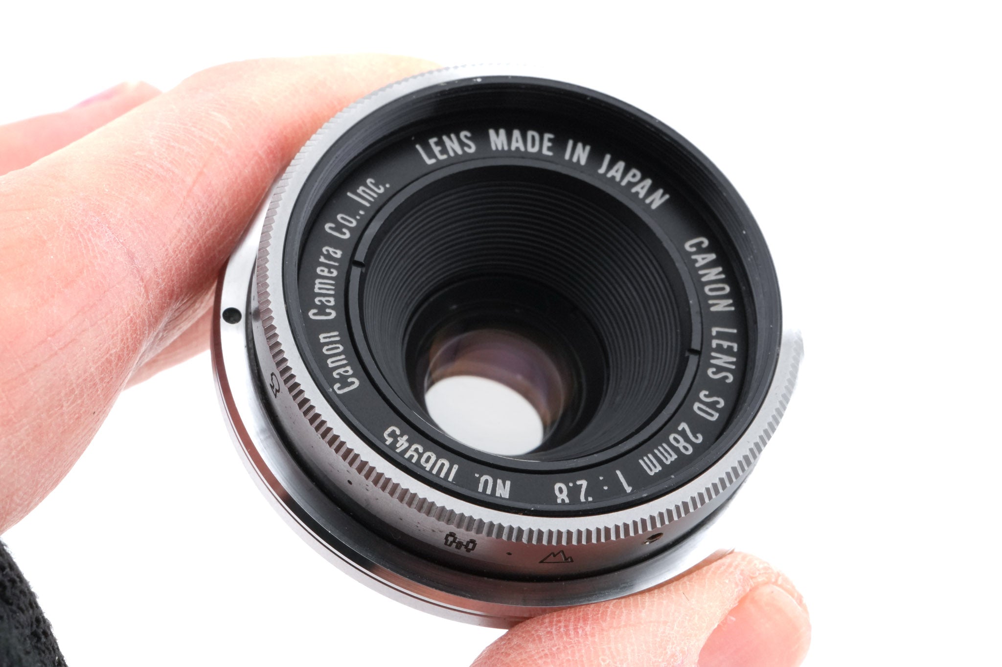 Canon 28mm f2.8 SD (Demi C)
