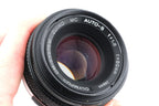 Olympus 50mm f1.8 Zuiko MC Auto-S