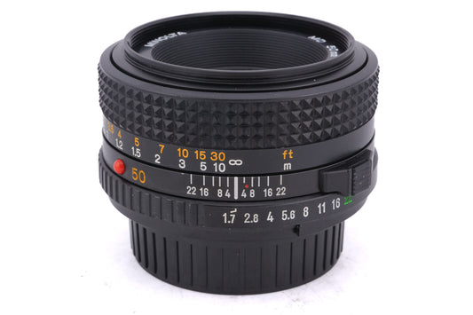 Minolta 50mm f1.7 MD