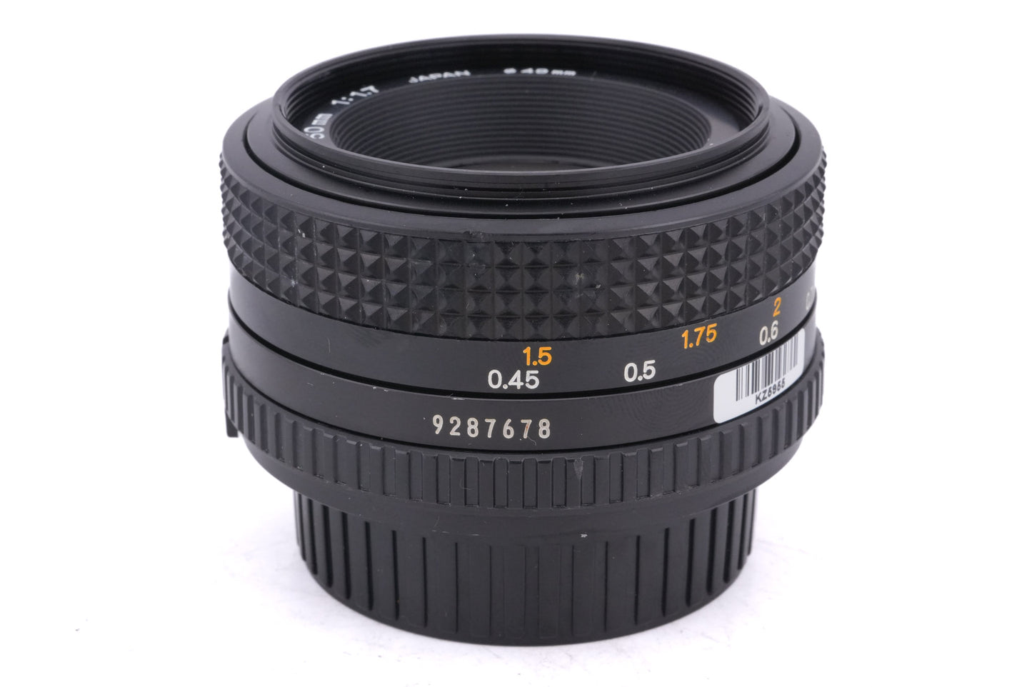 Minolta 50mm f1.7 MD