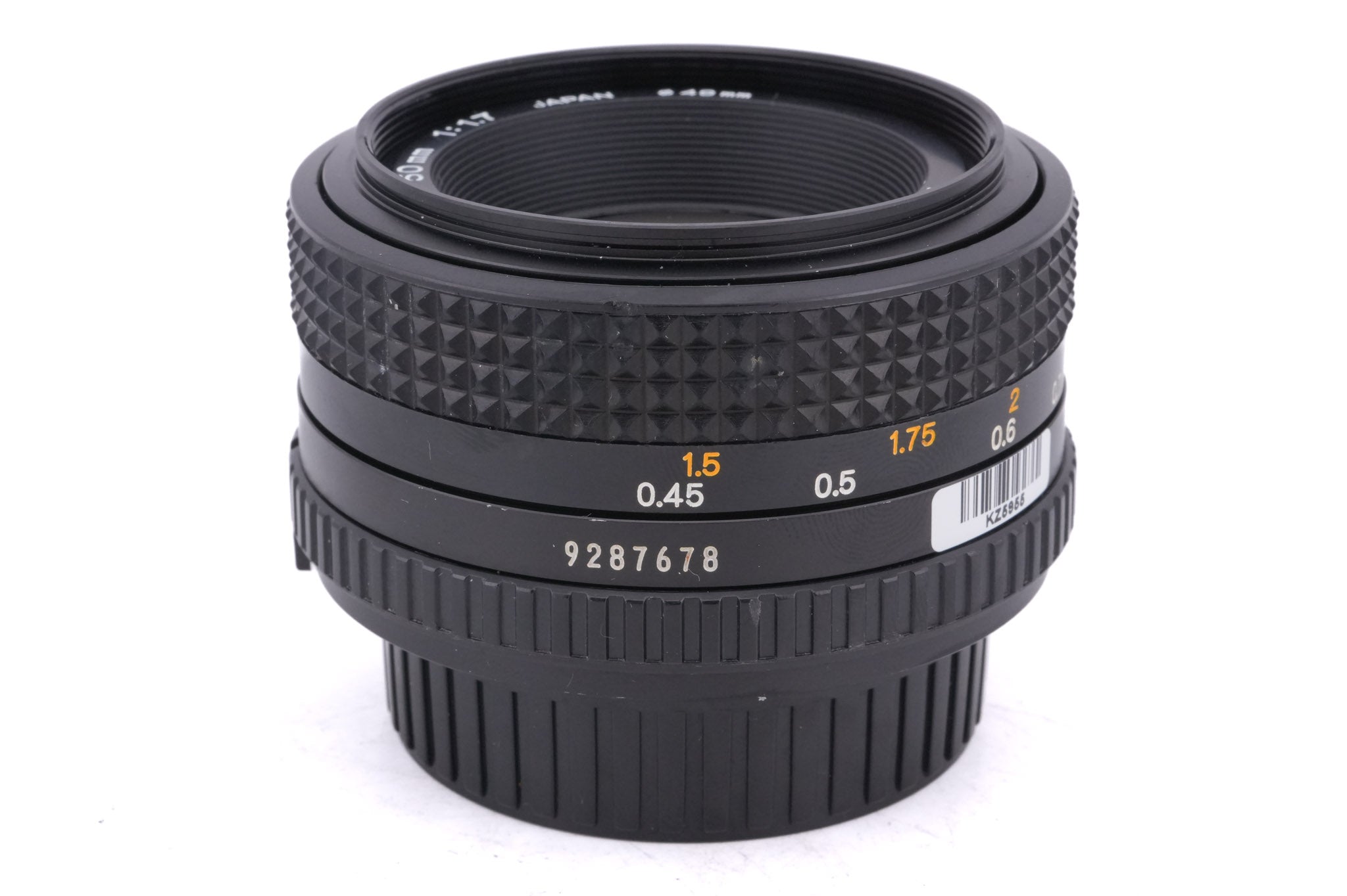 Minolta 50mm f1.7 MD