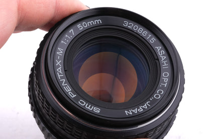 Pentax 50mm f1.7 SMC Pentax-M