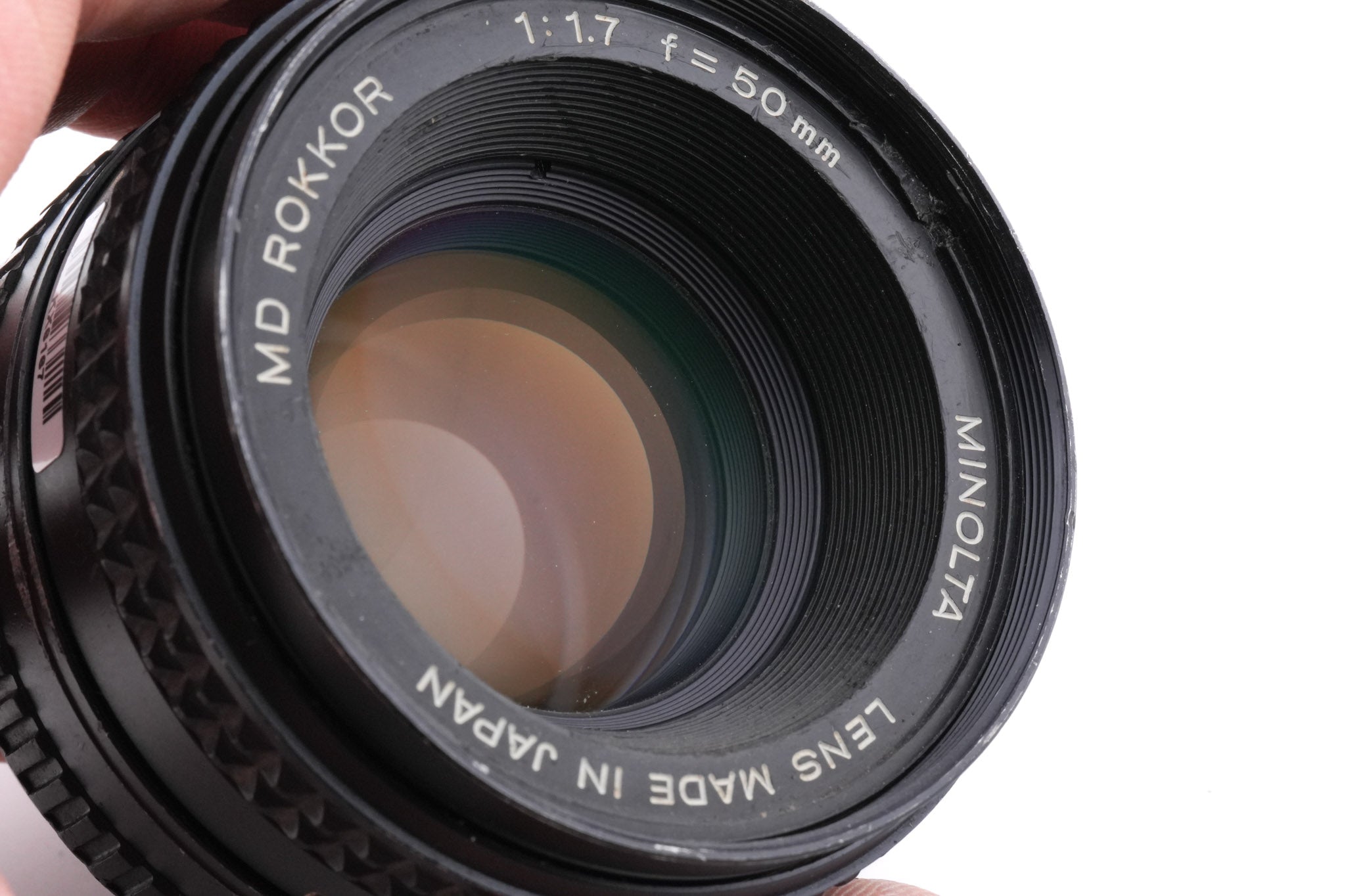 Minolta 50mm f1.7 MD Rokkor